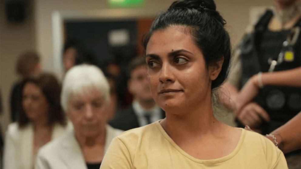 Brenda Agüero, la enfermera acusada por la muerte de bebés en el Hospital Materno Neonatal (Gentileza El Doce tv).