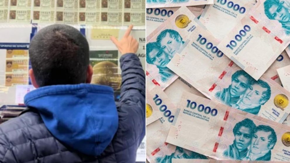 Eligi� una extra�a combinaci�n y gan� una fortuna en la Quiniela.