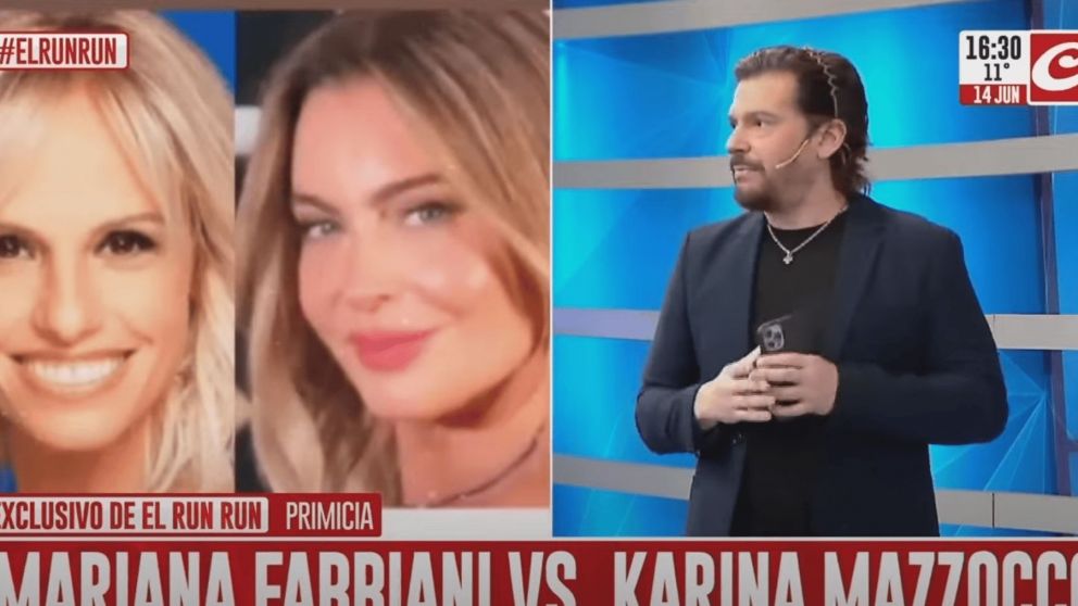 Mariana Fabbiani y una tensa relaci�n con Karina Mazzocco.