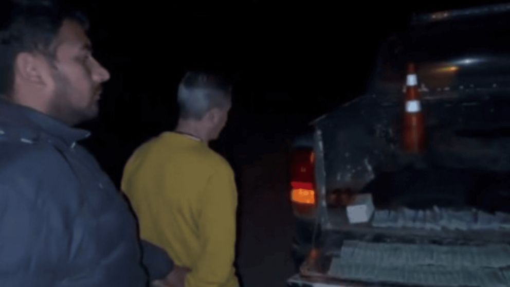 El sospechoso de robarle a la jubilada terminó detenido.