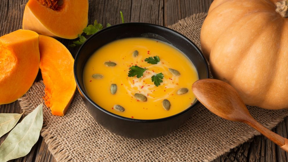 No te podés perder para este invierno: sopa de calabaza irresistible