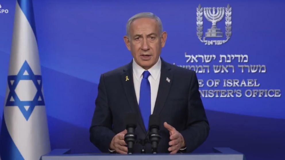 El comunicado de Benjamín Netanyahu.