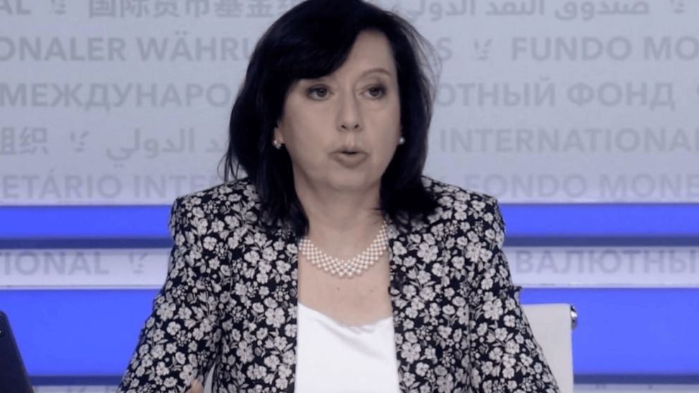 La vocera del FMI, Julie Kozack.