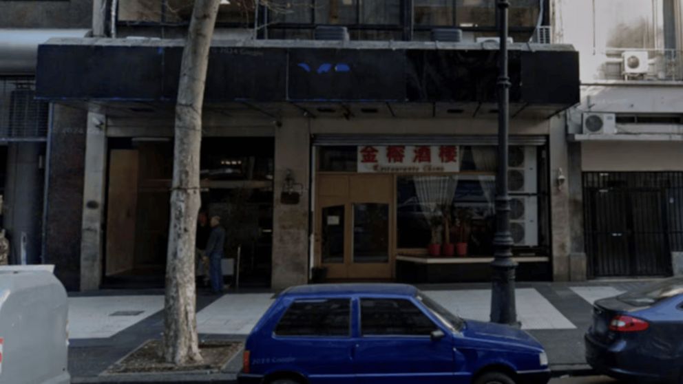 El restaurante donde fue el ataque.