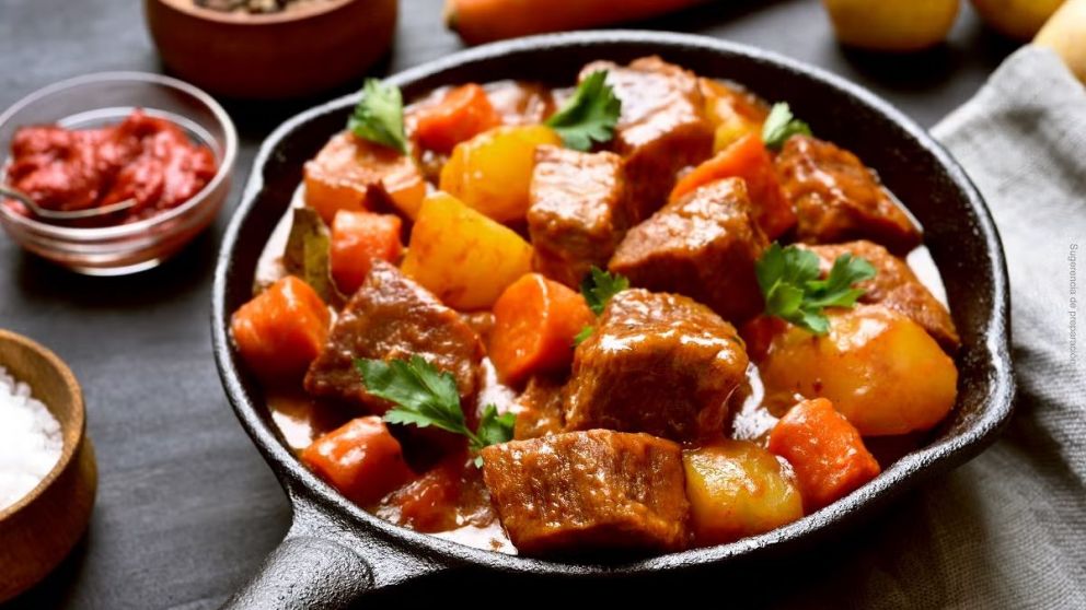 Estofado de carne.