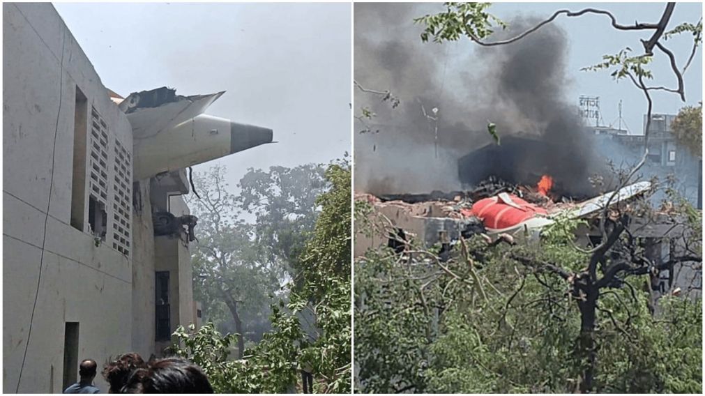 Tragedia aérea en India: se estrelló un avión con 242 personas a bordo