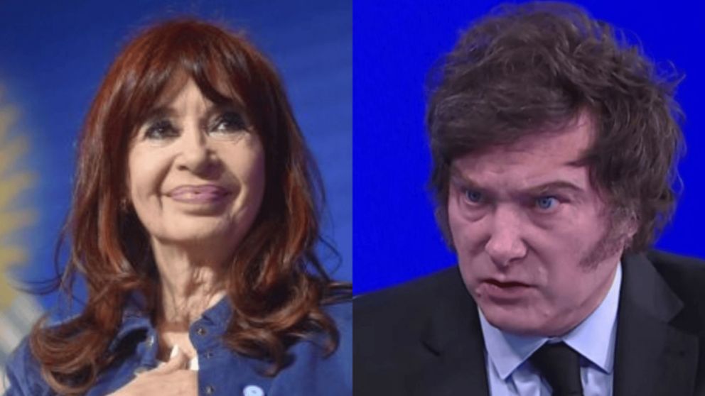 Cristina Kirchner disparó contra Javier Milei en redes sociales.