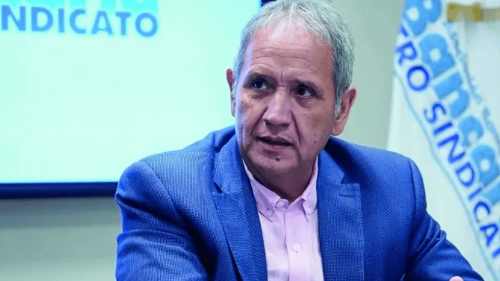 El secretario general del sindicato La Bancaria, Sergio Palazzo (Archivo).