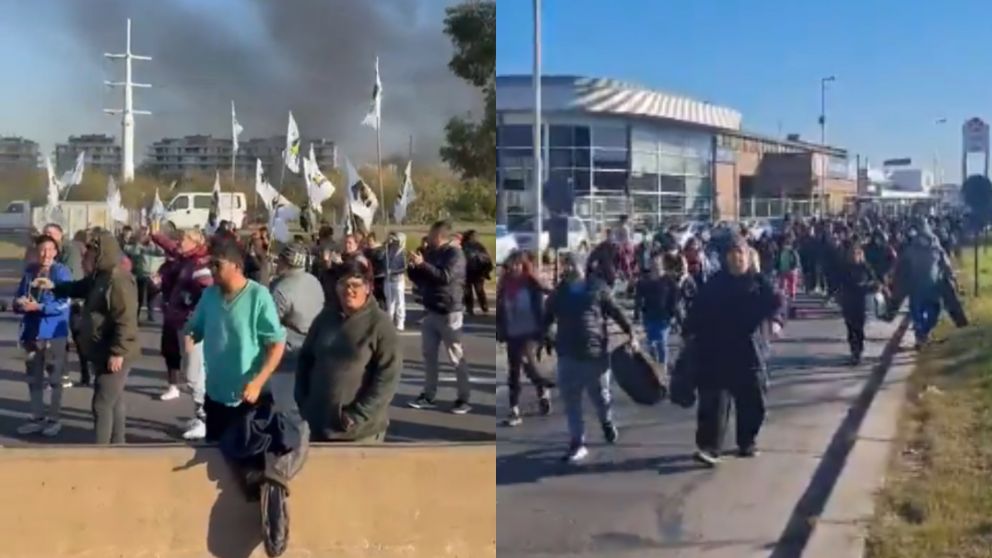 Por las manifestaciones podría complicar la llegada de la Selección al Monumental.