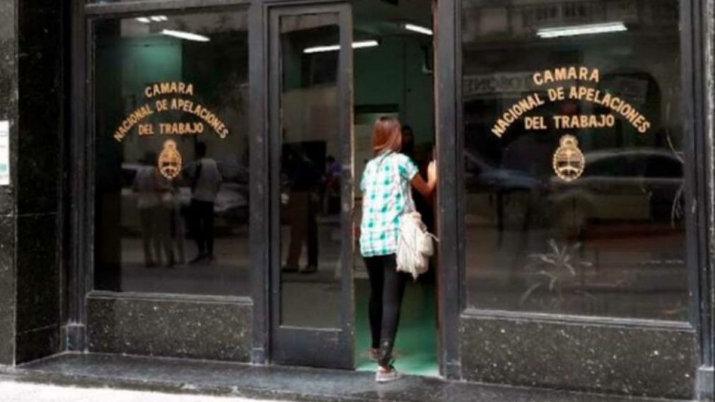 El edificio de la Cámara Nacional de Apelaciones del Trabajo.