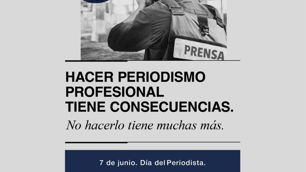 “Hacer periodismo profesional tiene consecuencias”