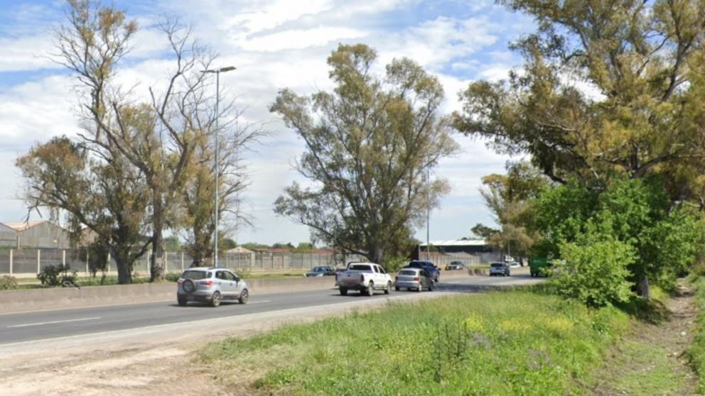 Acá, en esta ruta, se produjo el homicidio de Blas Torres Mendoza.