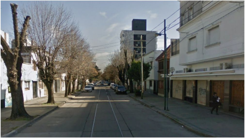 El hecho ocurrió en la calle 3 entre 67 y 68.
