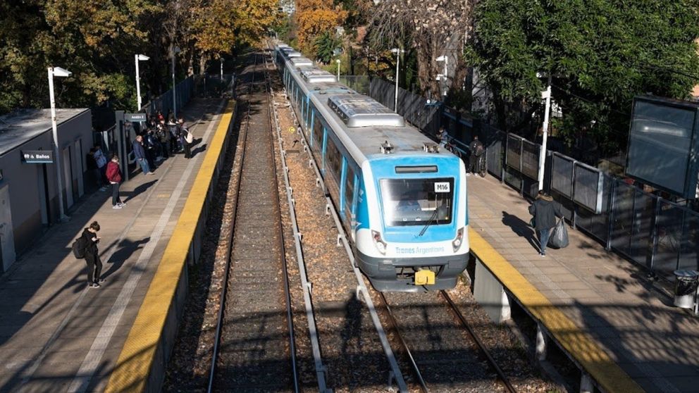Trenes Argentinos informó un importante cambio en el servicio de un ramal clave del conurbano bonaerense durante el fin de semana.