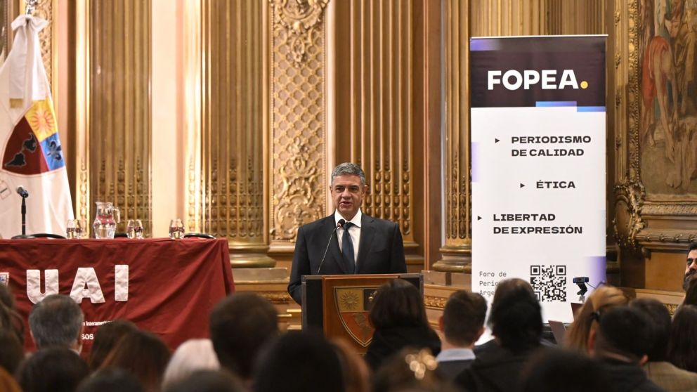 “Estamos siendo testigos de un hostigamiento constante hacia el periodismo”, advirtió Jorge Macri.