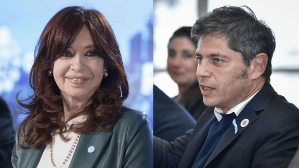 La ex presidenta y el gobernador bonaerense avanzan en el armado electoral (Imagen NA).