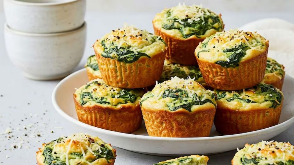 Muffins de espinaca: receta exquisita, nutritiva y esponjosa, ideal para aprovechar la oferta en verdulerías