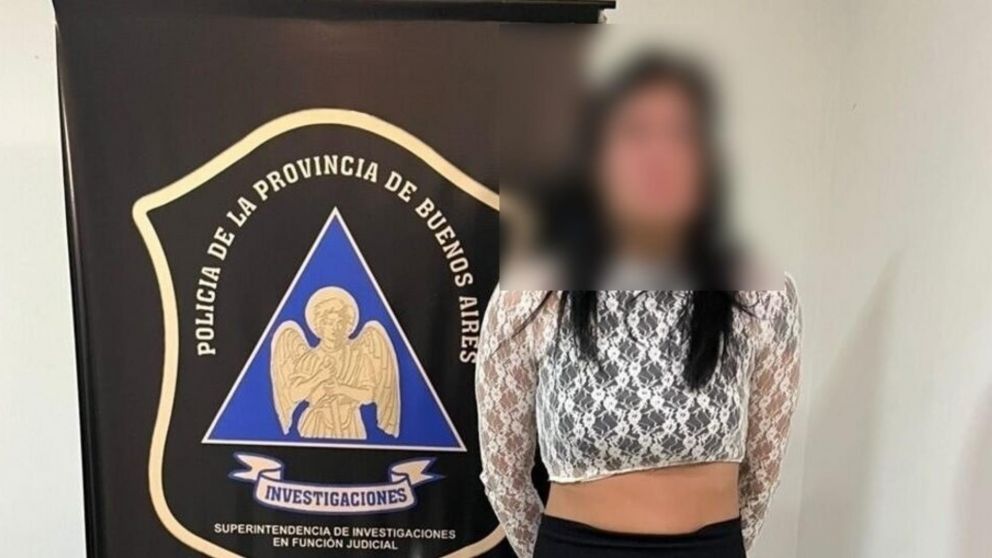Esta es la mujer, de 39 años, que resultó aprehendida por los investigadores policiales.