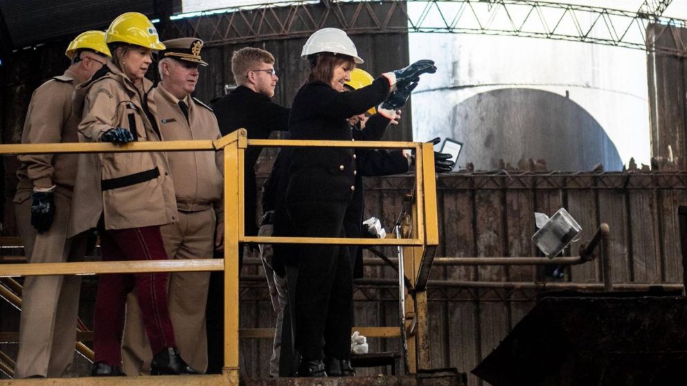 Patricia Bullrich al encabezar quema de casi 470 kilos de coca�na:  "Estamos comprometidos a darle duro al narcotr�fico"