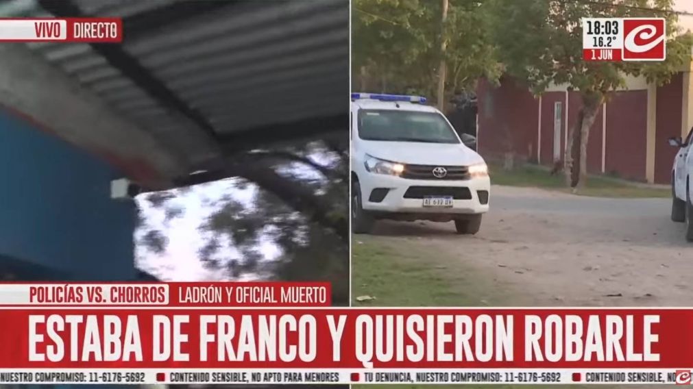 El tiroteo se produjo en la zona noroeste del Gran Buenos Aires.