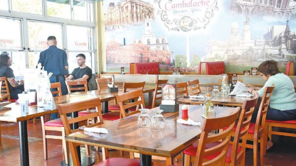 En los restaurantes baj� mucho el consumo (Rub�n Paredes/Cr�nica).