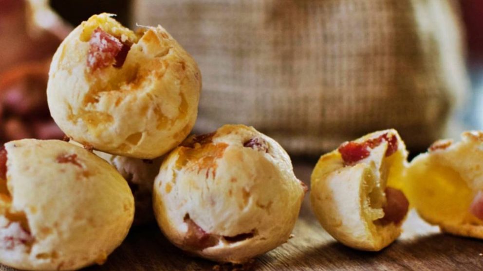Chipas rellenos: una nueva versión de una tradicional receta paraguaya.