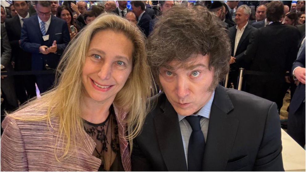 Karina Milei y Javier Milei (Redes).