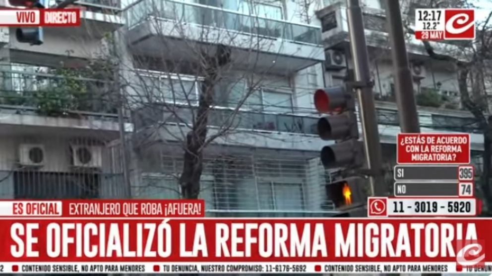 Se oficializ� la reforma migratoria (Cr�nica HD).
