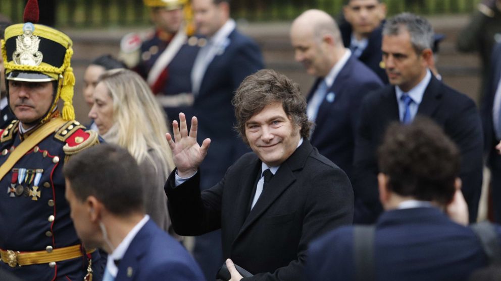 Javier Milei prepara una gira en el exterior que incluirá tres paradas: Italia, Francia e Israel. (Foto: NA)