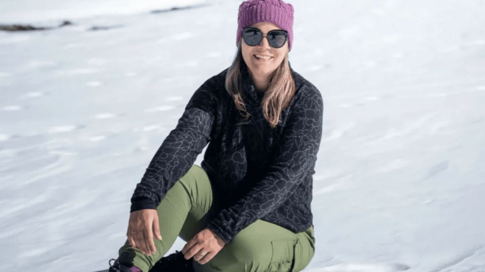 La fotógrafa marplatense Alejandra Heis.