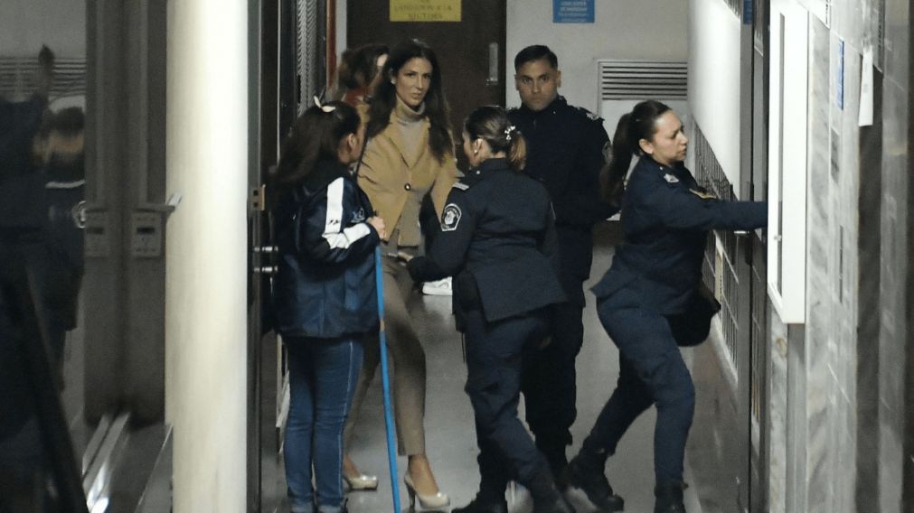 La jueza Julieta Makintach ingresando a los Tribunales de San Isidro.