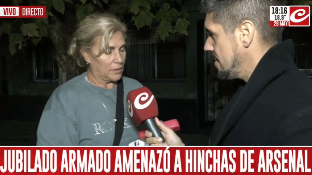 La hija del jubilado dialogó con la prensa y confirmó que ya fue liberado.