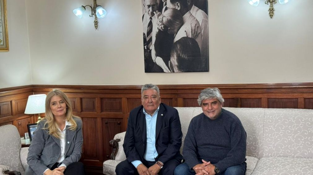 Rubén Ledesma se reunió con la vicegobernadora y el ministro de Trabajo de la provincia de Buenos Aires por la homologación del acuerdo paritario de comercio.