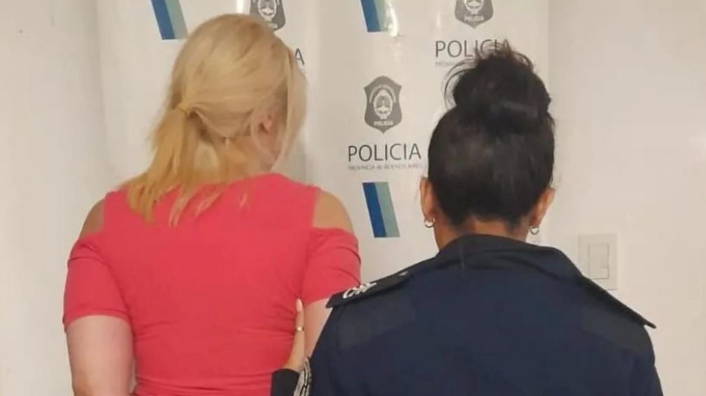 Esta es la sospechosa que resultó capturada por las autoridades policiales.
