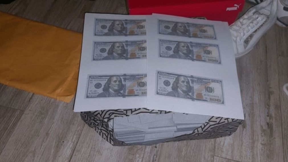Las fotocopias de billetes que se guardaban en las cajas fuertes truchas
