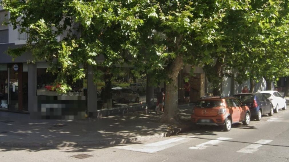 Acá, en esta esquina, se produjo el mencionado altercado.