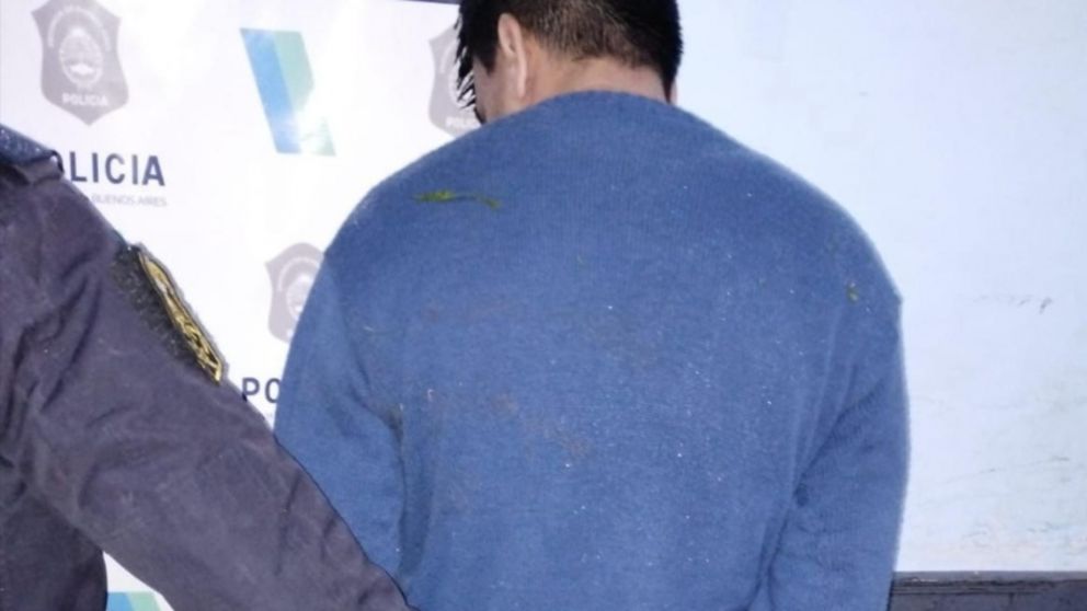 Este es el sujeto que resultó apresado por las autoridades.