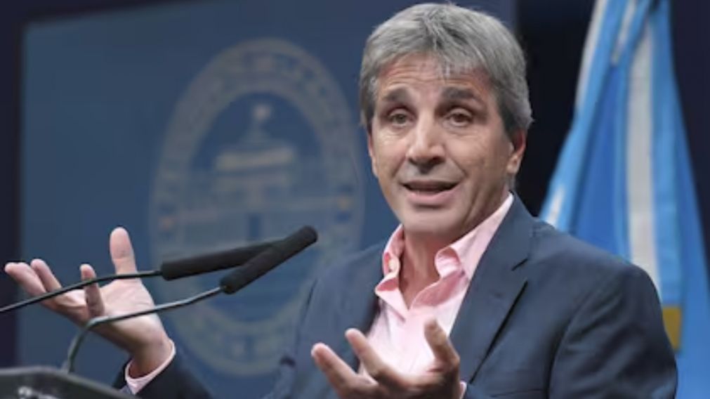 Los anuncios económicos informados por Luis Caputo.