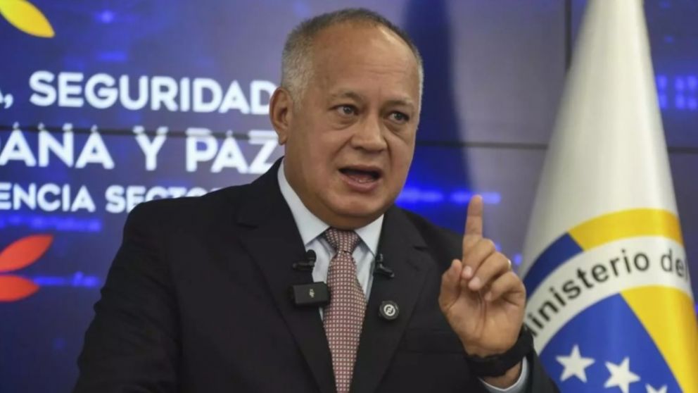 El ministro del Interior de Venezuela, Diosdado Cabello (NA/Archivo).