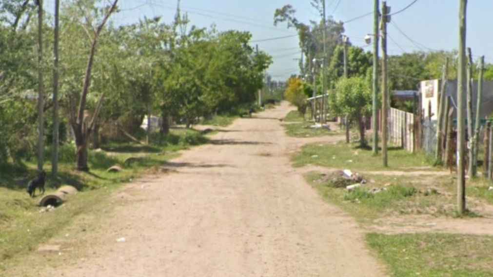 Acá, en este vecindario, fue hallado el cadáver de María Cleria Galarza.