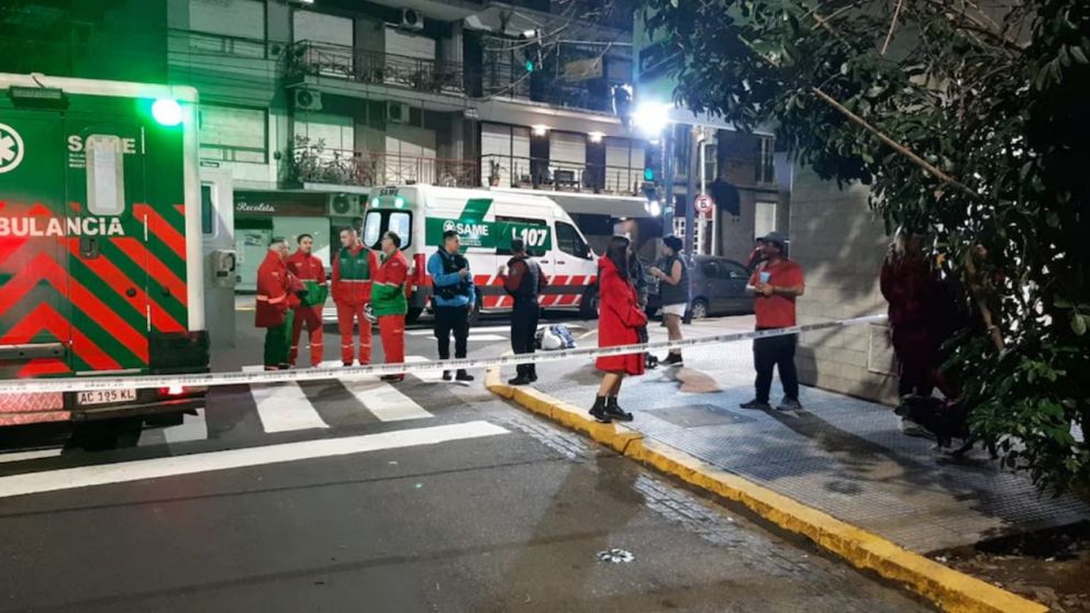 Se prendió fuego un departamento en Recoleta y cinco personas fueron asistidas por el SAME.