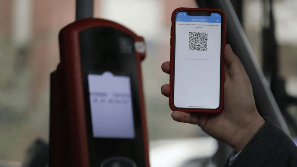 A partir de hora, se puede pagar el boleto de colectivo con c�digo QR