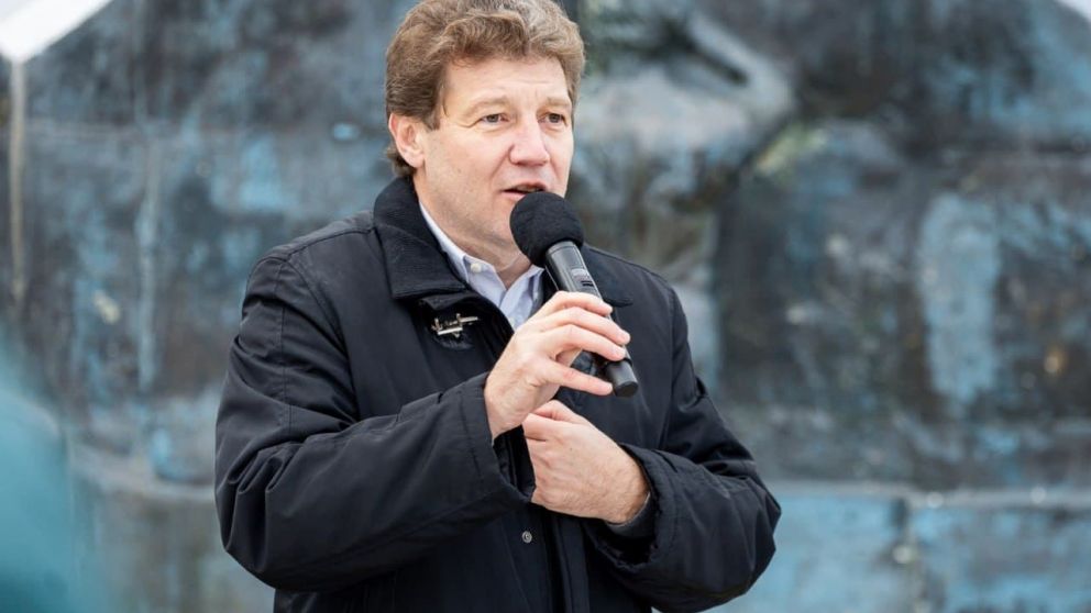 El gobernador de Tierra del Fuego, Gustavo Melella (Gentileza Ushuaia Noticias).