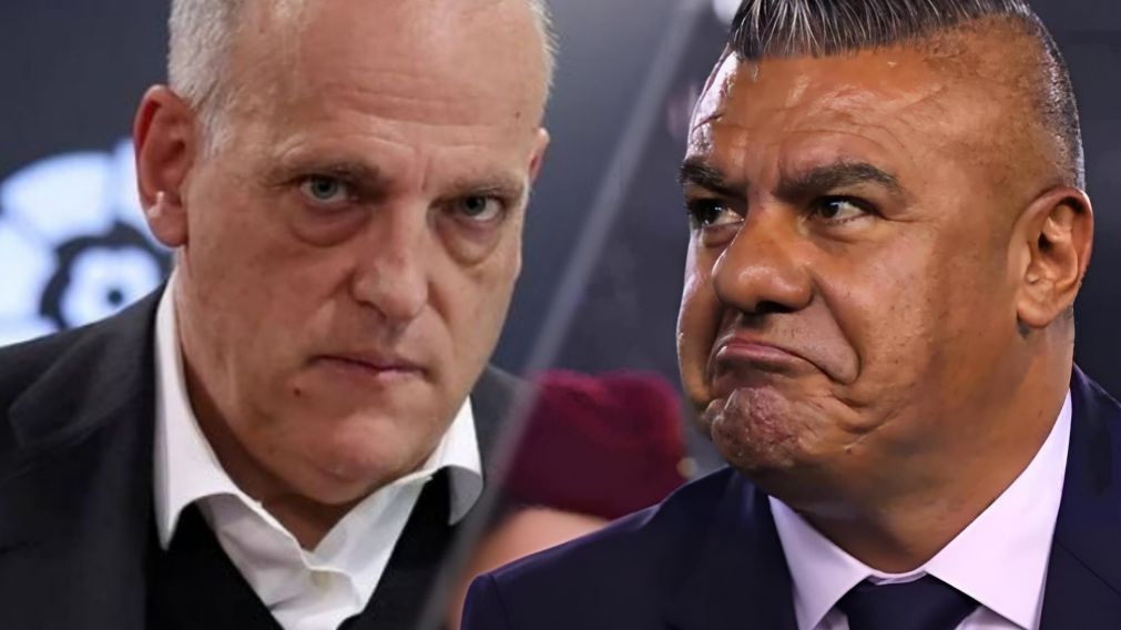 La picante respuesta de Claudio Tapia al presidente de la liga española: Nuestro torneo es popular, competitivo y formador