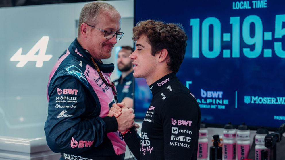 Alpine subió un optimista mensaje para Franco Colapinto y Pierre Gasly previo al Gran Premio de Las Vegas de Fórmula 1