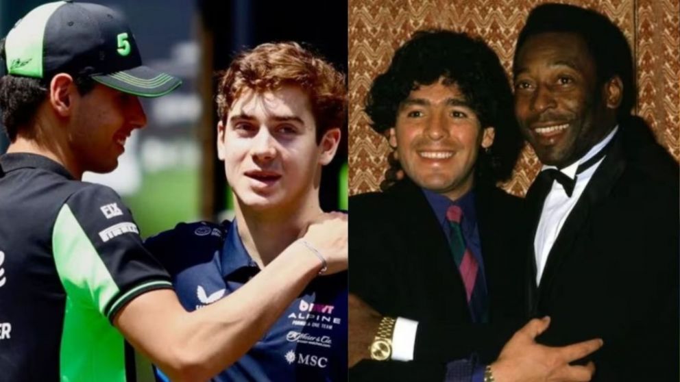 Gabriel Bortoleto proyect� una rivalidad con Franco Colapinto en la F�rmula 1 y lo compar� con la de Pel� y Maradona