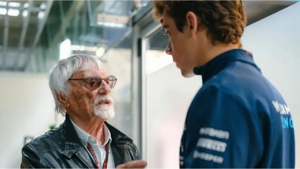 La ambigua frase de Bernie Ecclestone sobre el trabajo de Franco Colapinto en la Fórmula 1: "Es muy talentoso, pero..."