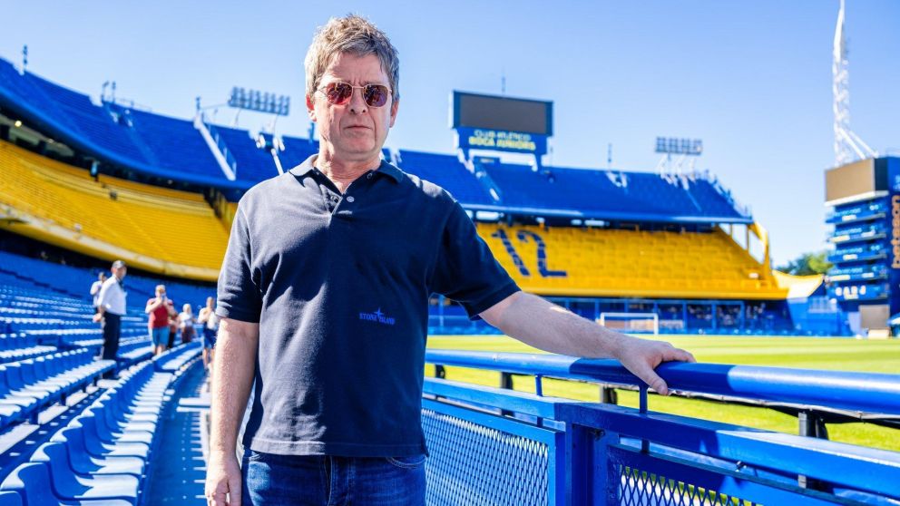 Noel Gallagher visitó La Bombonera y los hinchas de Boca enloquecieron