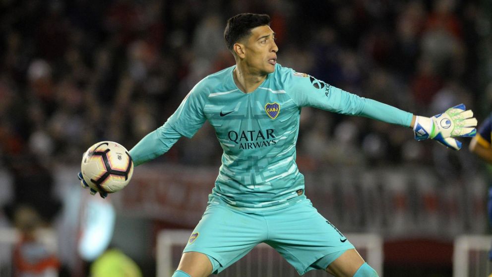 Esteban Andrada, una garantía bajo los tres palos