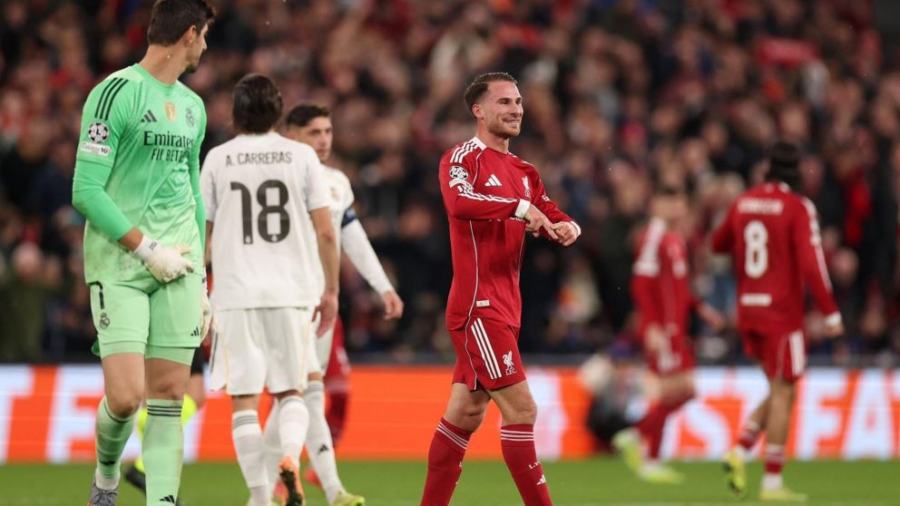 Alexis Mac Allister le dio un triunfo merecido a Liverpool ante Real Madrid por la Champions League